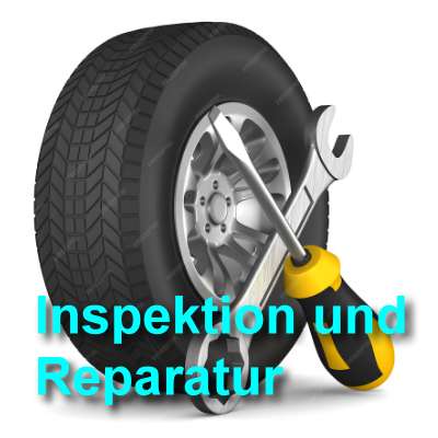 Inspektion und Reparatur